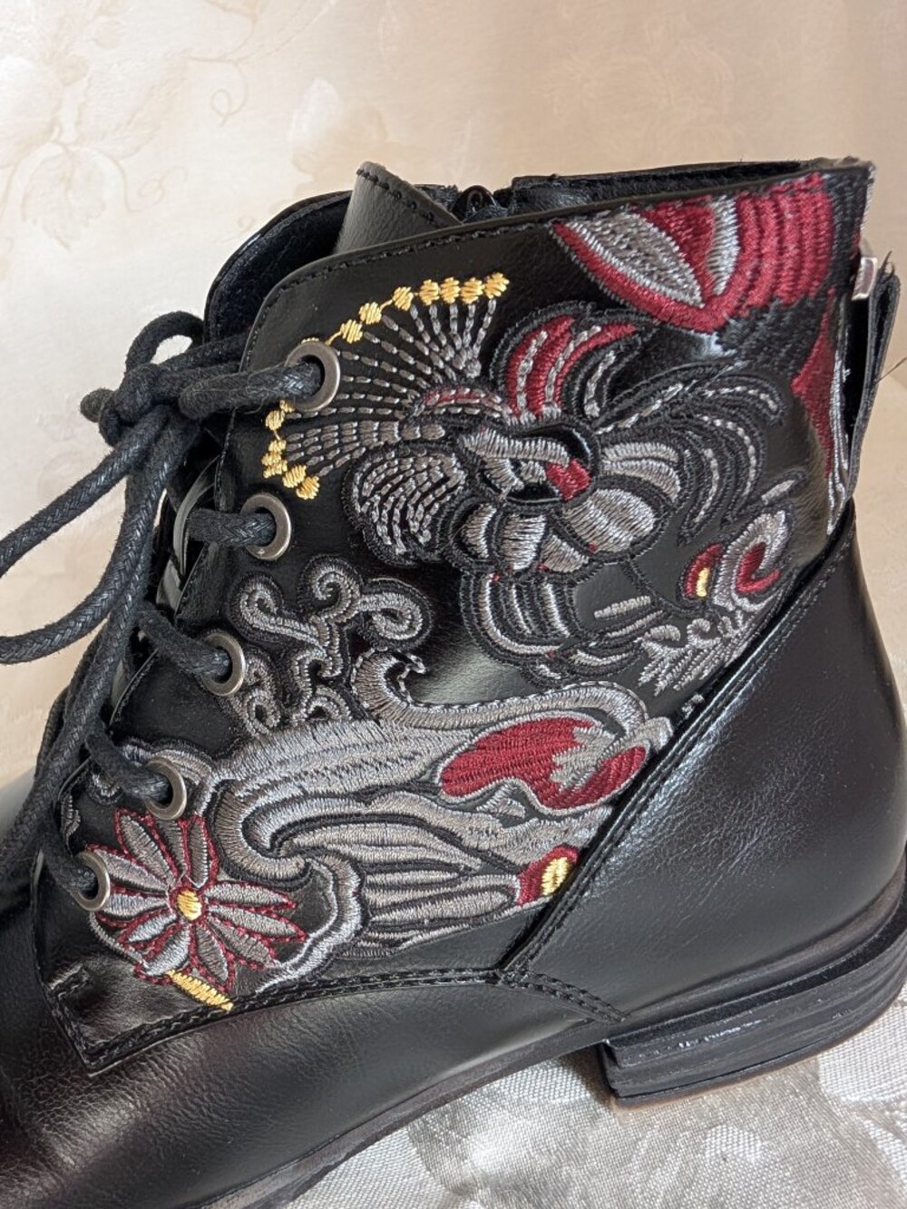 Waterproof Side-zip ROMIKA ankle bootie Venus 70